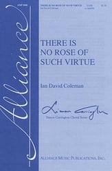 There Is No Rose of Such Virtue SATB choral sheet music cover